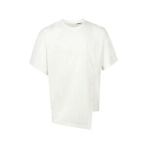 Y-3 Yohji Yamamoto Asymmetrical Unisex T-Shirt With Logo Size Medium NWT